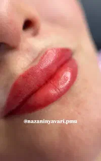 شیدینگ لب با لیفت ابروی رایگان