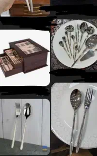 سرویس قاشق چنگال معاوضه