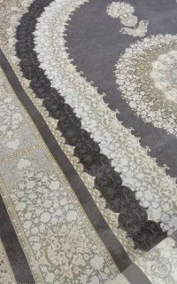 فرش طوسی ۱۲۰۰ شانه جفت ۱۲ متری