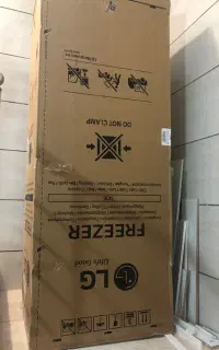 کارتن یخچال و فریزر دوقلو الجی