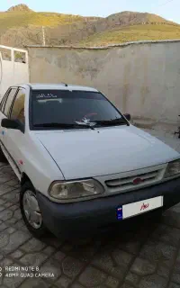 پراید مدل ۸۸دوگانه cng فابریک