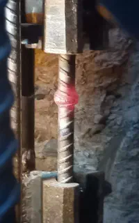 فورجینگ (جوش سربه سر میلگرد)