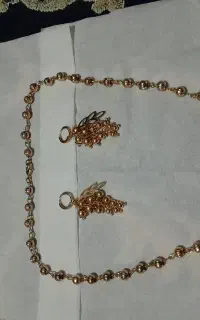 ست گوشواره وزنجیر