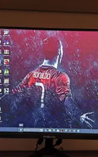 مانیتور full hd meva 75 هرتز مجهز به کنترل نور ابی