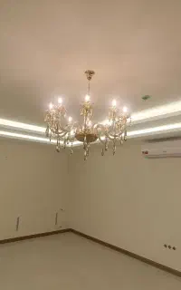 نصب لوستر ودیوار کوب