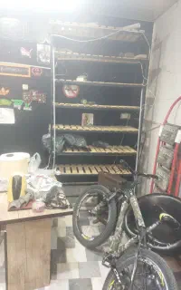 قفسه چوب وفلز