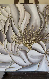 تابلو نقاشی دکوراتیو برجسته