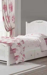 تخت چوبی یک نفره مدل ساینا