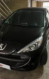 207 اتومات پانا ۱۴۰۲ بدون رنگ گارانتی فعال
