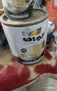 رنگ واکس نیه به رنگ قهوه ای وکرم الــوان