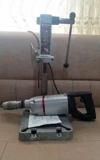 ست خاص و قدیمی METABO آلمان دریل + پایه FBS 1