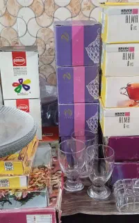 استکان قندان لیوان بشقاب کره سس پلو خوری نمکدان