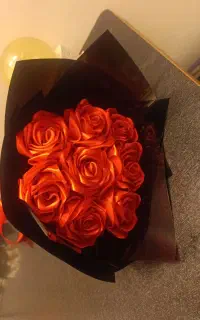 دسته گل و باکس گل ربانی