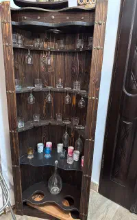 میز بار ایستاده چوبی