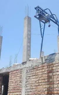 اجرای سقف ستون فنداسیون