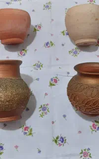 گلدان سفالی