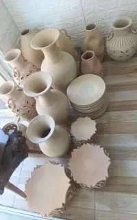 دیوارکوب و سفال خام عمده در ایلام