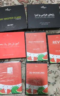 پک اموزش های معماری اتوکد رویت لومیون vray