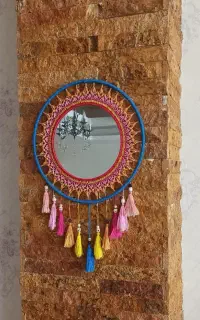 آینه دیواری تزعینی و دریم کچر