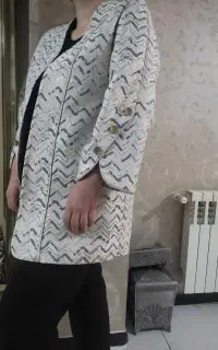 مانتو کتی طلا کوب نونو فقط یک بار پوشیده شده