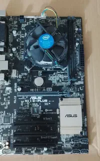 باندل مادربرد سی پی یو 6100 H110 Plus Asus + i3
