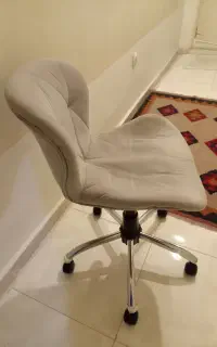 صندلی چرخ دار ۵ پر فلزی