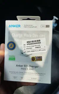 شارژر دیواری انکر  Nano 3 anker A2147 توان 30 وات