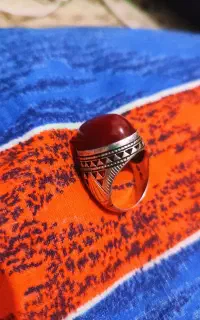 عقیق رگه دار دستار قدیمی فدیوم خسروی