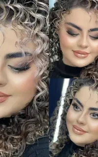 خدمات زیبایی مکاپ و شنیون ثابت و چرخشی