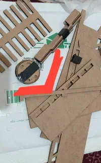لوازم ماکت نیسان درج