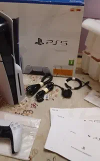 ps5 slim standard در حد آکبند دو دسته کپی خور