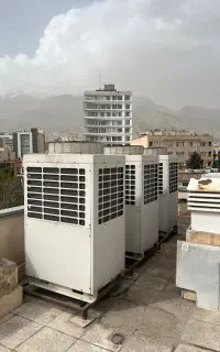 سرویس چیلر تعمیرکار VRF داکت کولرگازی پرتابل سقفی