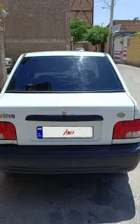 پراید مدل 82 خانگی بدون رنگ