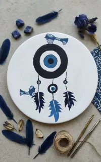 دیوارکوب سفالی