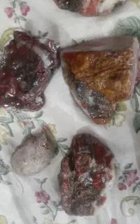 تعدادی سنگ جاسپر