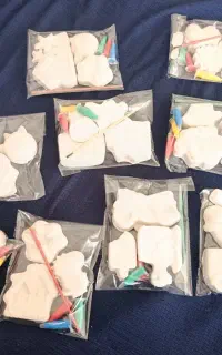 مجسمه رنگ امیزی مخصوص بچه ها