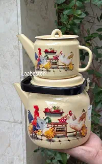 کتری قوری لعابی  اصل روسیه