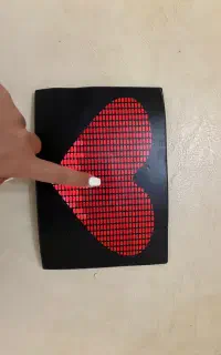 برچسب حساس به صدا قلب تپنده