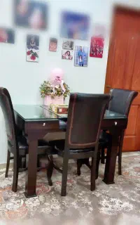فروش میز ناهار خوری چهار نفره و بوفه