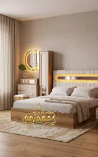 سرویس خواب مدل یاقوت (قیمت واقعی) به همراه کفی تخت