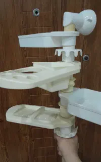 آویز طبقاتی حمام