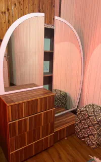 کمد اینه دار همراه کشو‌لباس