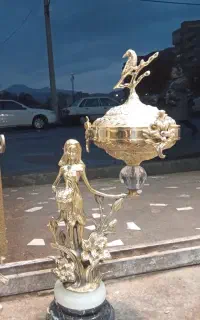 مجسمه شیک   برنز کهنه و همه رقم برنز آلیرام