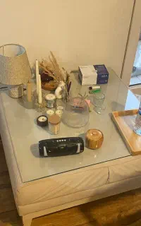 مبل ال به همراه پاف وسط