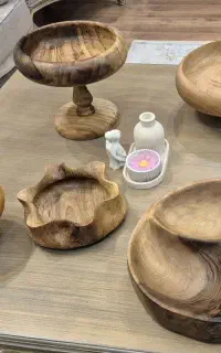 ظروف پذیرایی چوبی(مدرن)