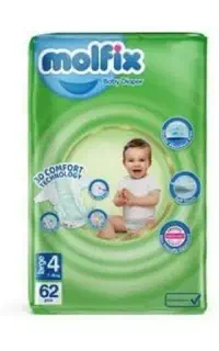 پوشک مولفیکس سایز۴