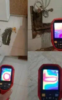 نشت یابی نم یاب رفع نشتی نشیاب لوله کشی فاضلاب