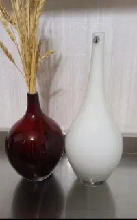 گلدان دکوری و جاشمعی