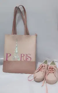 کفش و کیف ست و پارچه کاملا نو و بدون استفاده