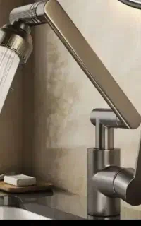 شیر سینک مفصلی ۳۶۰ درجه وارداتی چند حالته